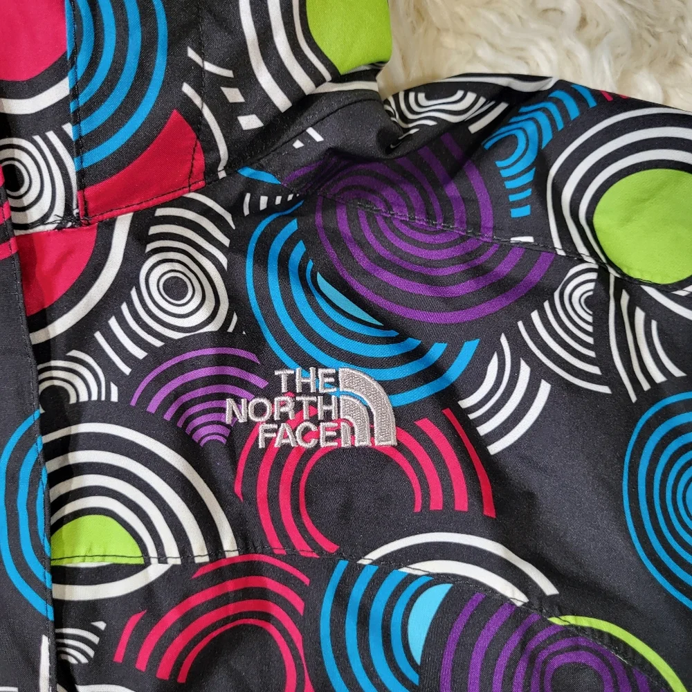 THE NORTH FACE Girls Zipline Multicolor Jacket Size Large